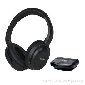 Comfortable Wearing RF 2.4GHz Wireless Stereo Headphones with 100 Meters Operating Distance